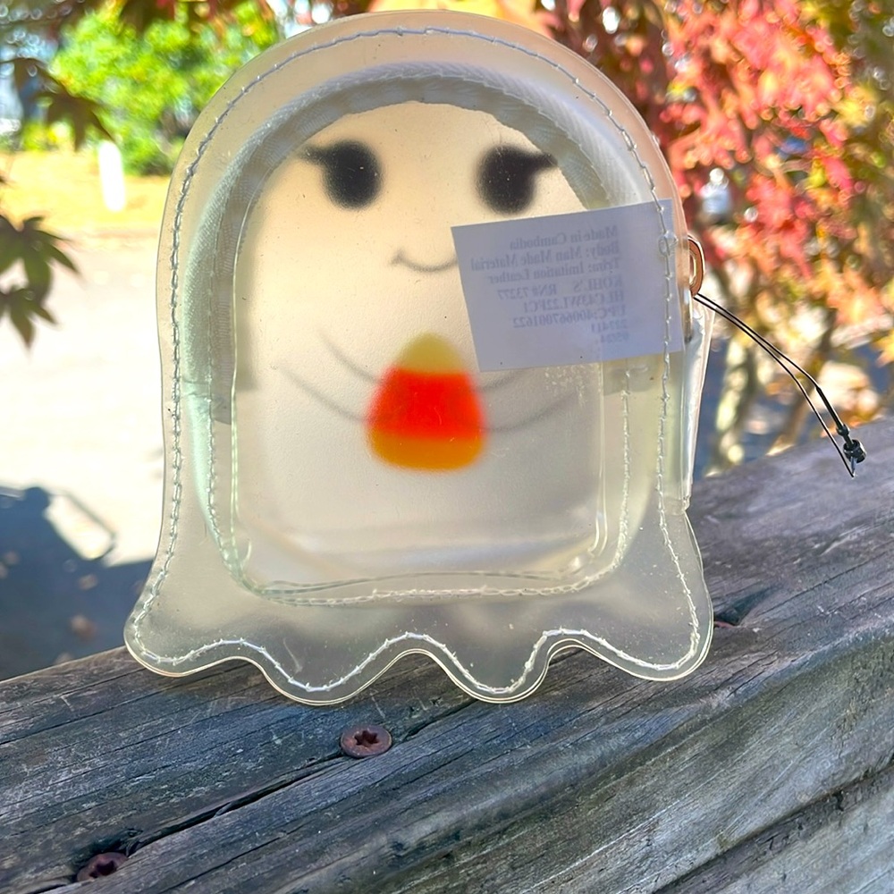 Charming Ghost-Shaped Transparent Change Purse! N… - image 2